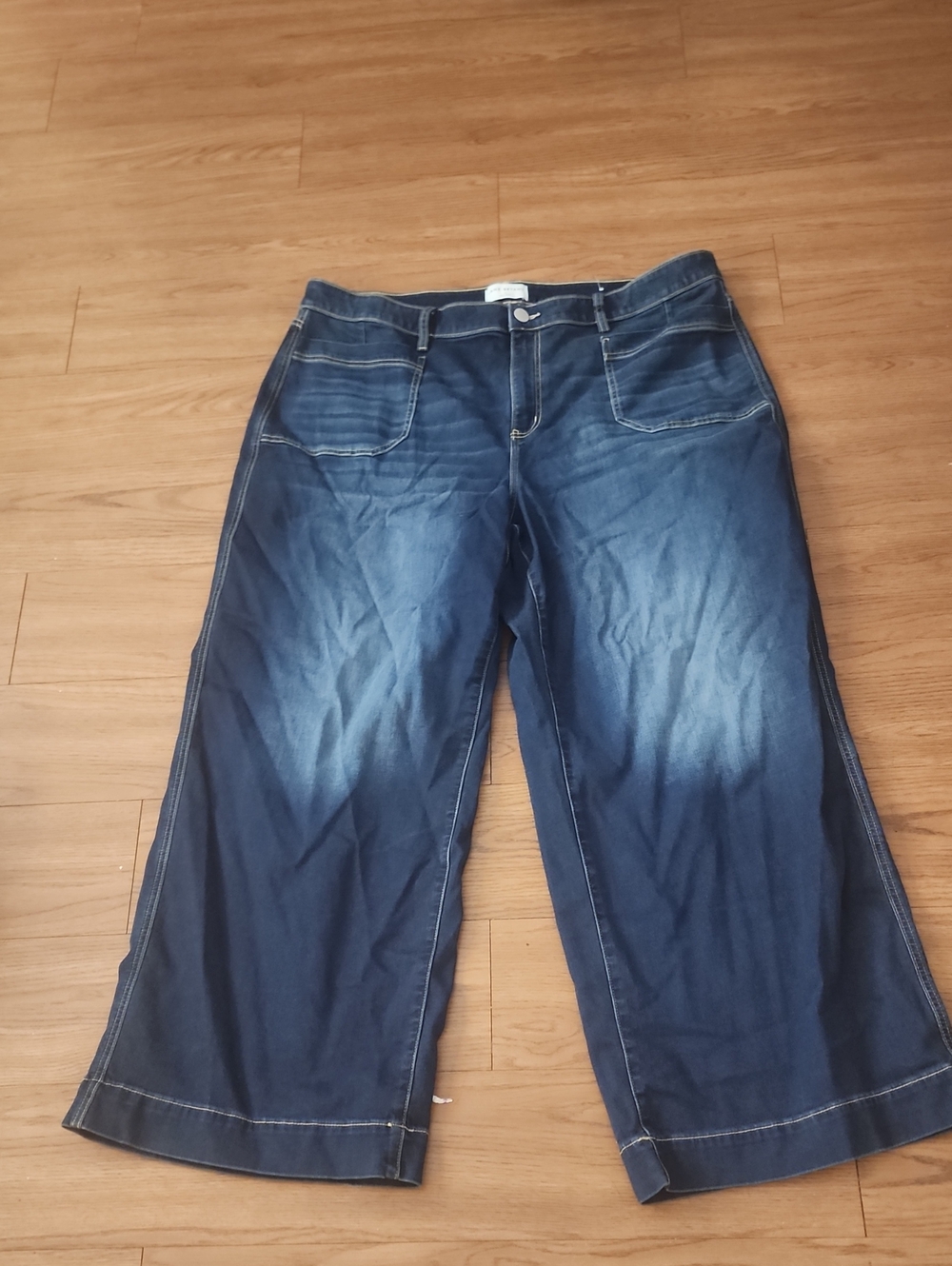 Lane Bryant Indigo Wide-Leg Women's Jeans